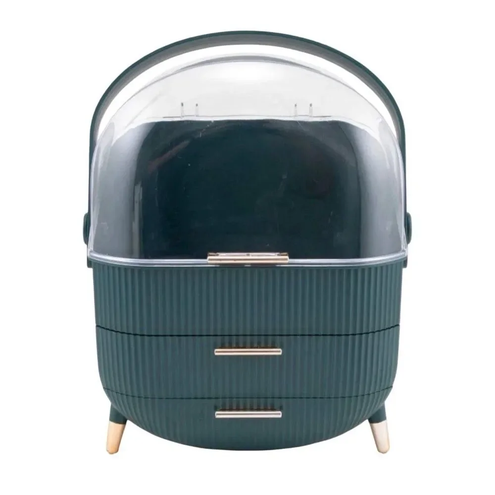ThinkSpace Pro Beauty Organizer Case - Dark Teal - 10.6